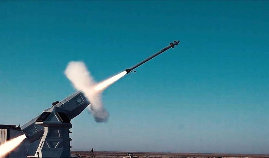 ROKETSAN tarafından geliştirilen LEVENT Hava Savunma Sistemi ilk hedefini vurdu