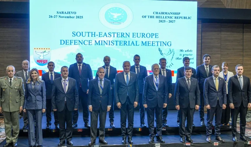 Güneydoğu Avrupa Savunma Bakanları Toplantısı Saraybosna'nın ev sahipliğinde düzenlendi