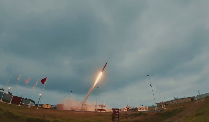 Yerli ramjet itki sistemi ile başarılı test