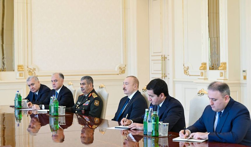 Aliyev: "Azerbaycan ile İngiltere arasında savunma sanayisi alanında yeni dönem başladı"
