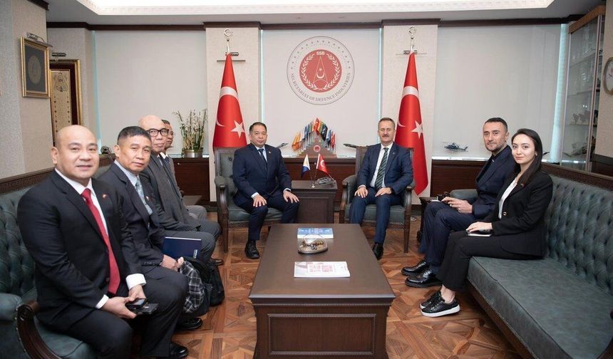 SSB Başkanı Görgün, Filipinli heyeti ağırladı
