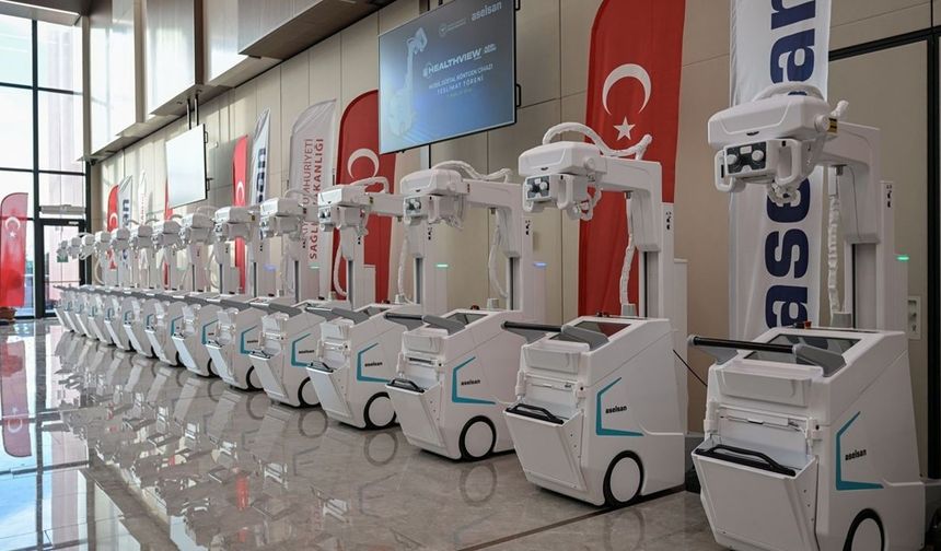 Ankara'da Mobil Dijital Röntgen Cihazı Teslimat Töreni gerçekleştirildi